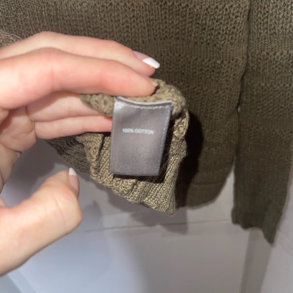 MARLED Olive Green Hooded Sweater M NWT - Picture 8 of 8